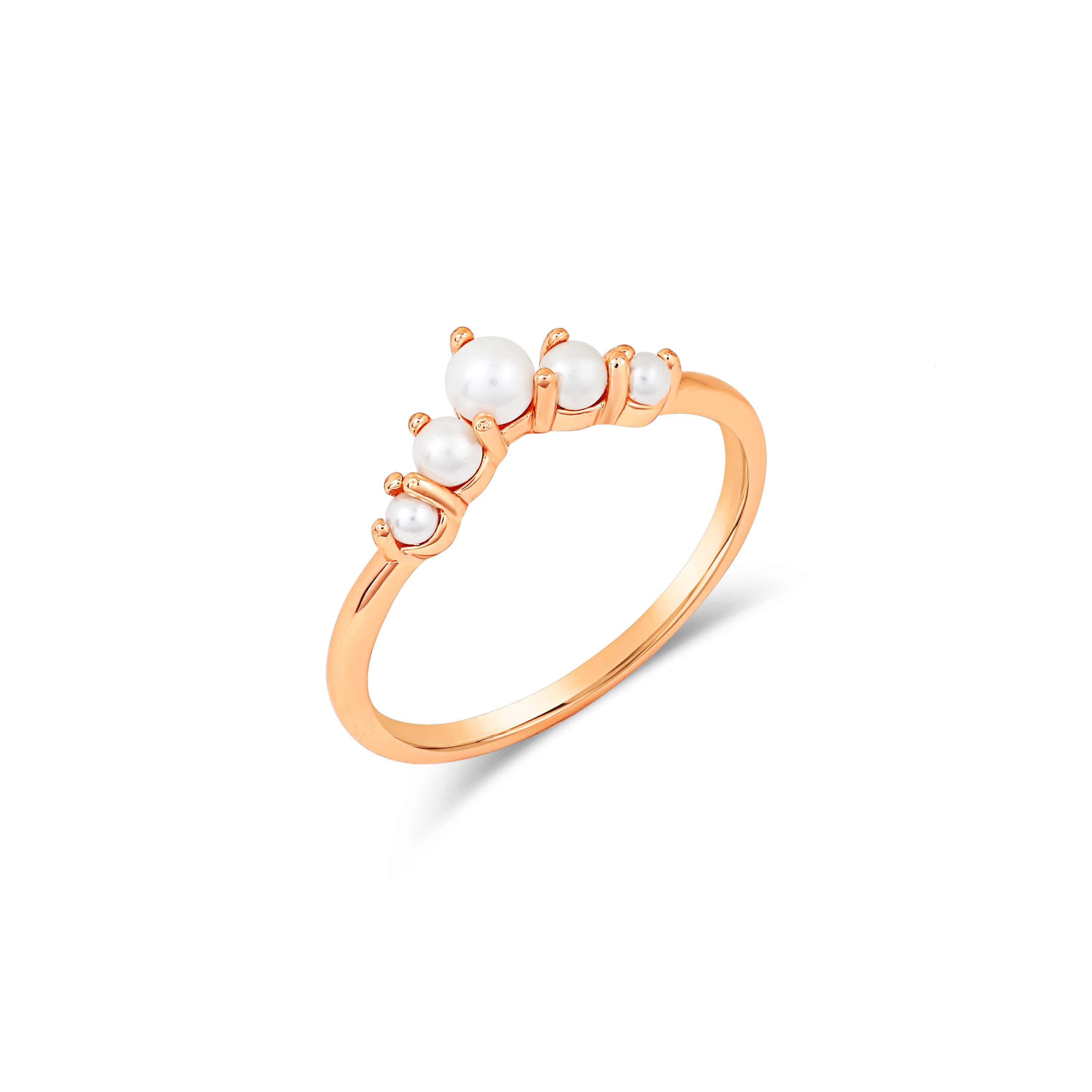 Swarovski frisson ring sales rose gold