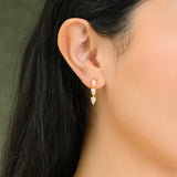 Capri Dangle Studs