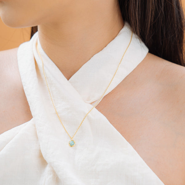 Cerulea Amazonite Necklace