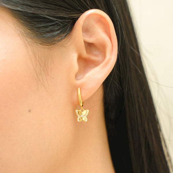 Fynella Butterfly Earrings