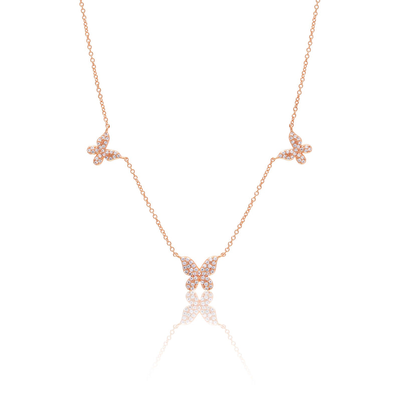 Claudina Butterfly Necklace