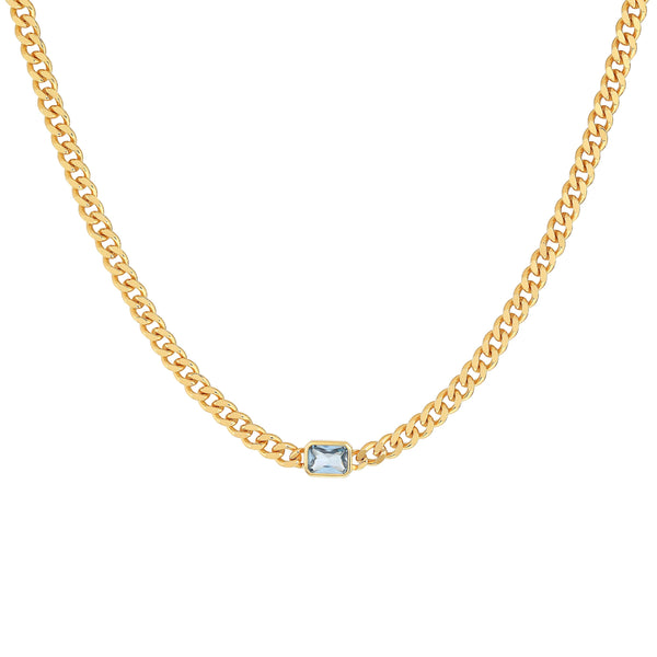 Kendra Aquamarine Necklace